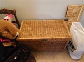 wicker chest