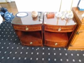mahogany  end  tables
