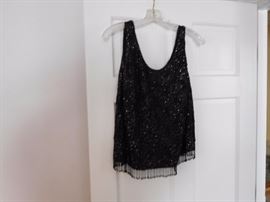 beaded  top