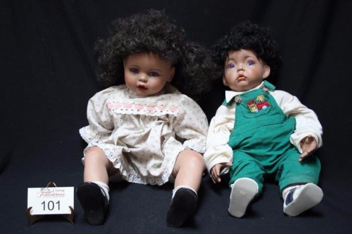 Dark-Skinned Toddler Dolls