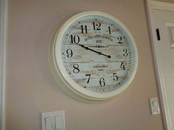 we have lots of clocks