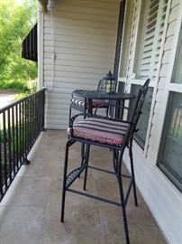 3 pc. pub type patio set