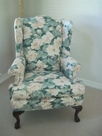 $100 WITH DISCOUNT. ETHAN ALLEN ARMCHAIR