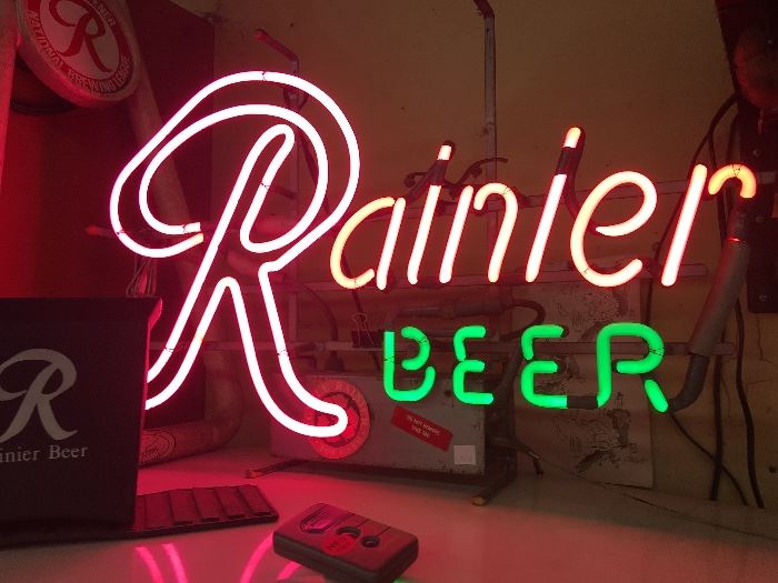 Rainier Beer Neon Sign