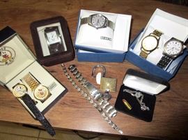 Seiko and Disney character watches