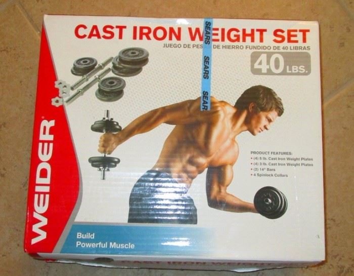 weight set for home exercise