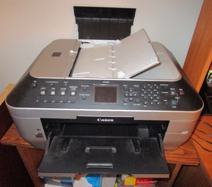 Canon scanner, printer, fax--high feed