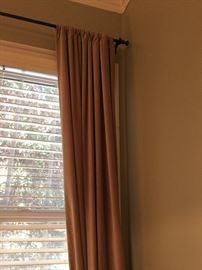 A nice assortment of panel drapes