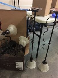 Chandelier and pendant lights