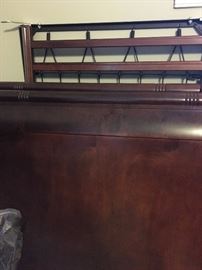 Crib set by Bassett, with all the rails, etc and two complete sets of bedding.