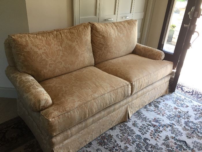 Custom made sofa great condition $340 obo 70"w x 35"deep x 32"high     Rug not for sale