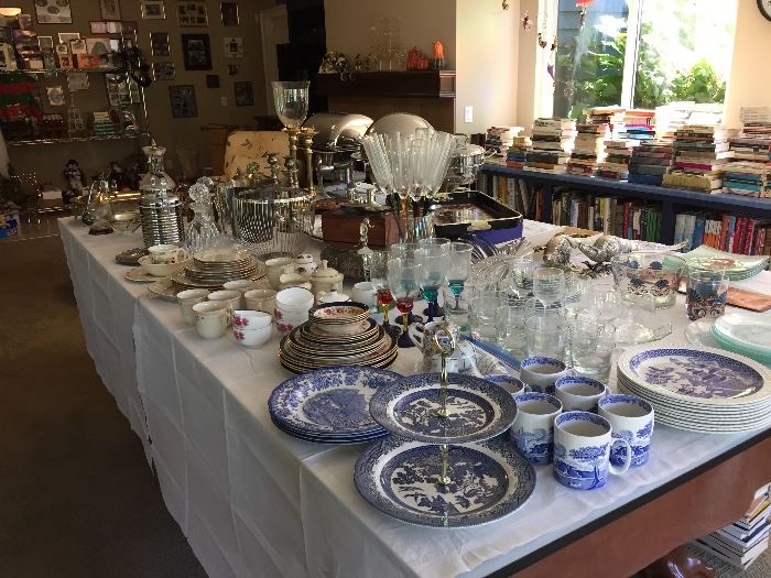 collectibles from Spode, Wedgwood, Wilton Armentale, Lenox, Limoges and others