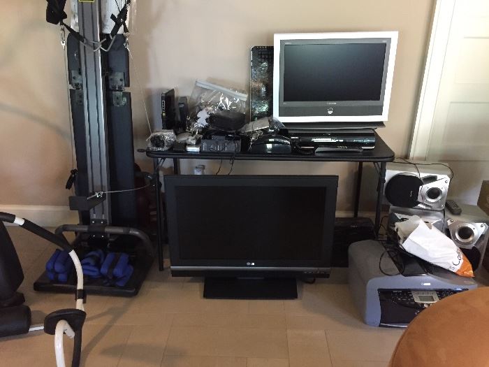 LG and Samsung TV's along with other electronics