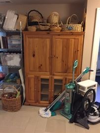 Pine armoire asking $90 or best offer 50"w x 24.5"deep x 66.5"high