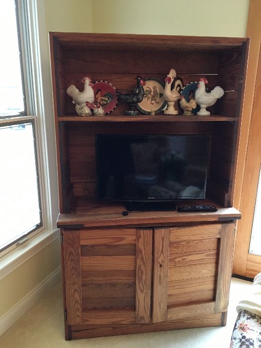 Rustic TV cabinet/ storage piece, made from pine boards.