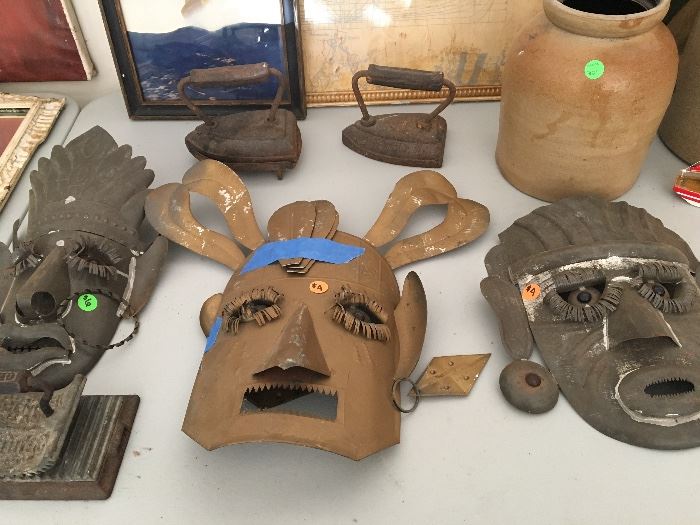 Metal masks