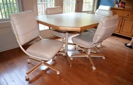 Contemporary Table w/6 chairs