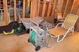 Yard Cart; porch swing; hose caddy; porch furniture