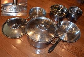 All-Clad Cookware...the kitchen is packed!