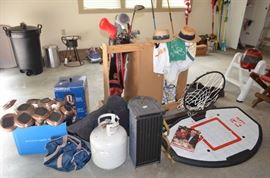 solar patio lights; basketball hoop; 