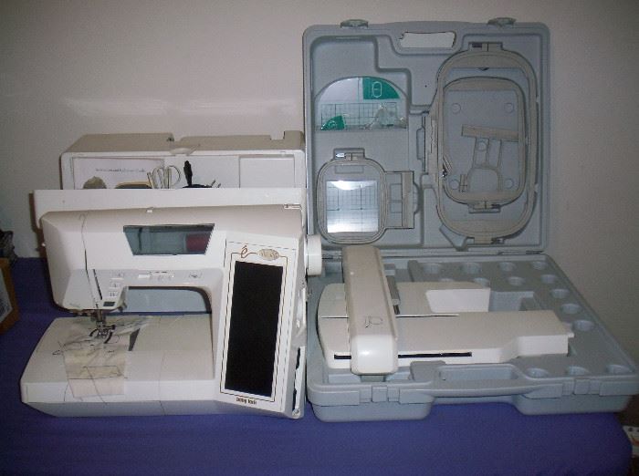 Complete Baby Lock Ellageo Computer sewing machine with accessories.