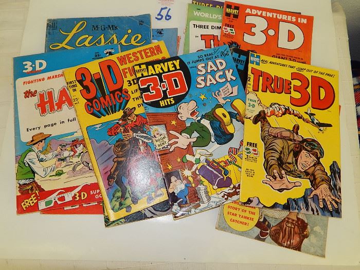 3D Comic Books