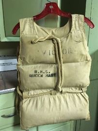 yes, it's a Queen Mary life vest!!