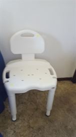 Shower Chair, adjustable height