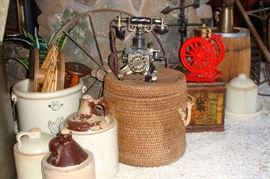 Americana, jugs, crocks and more