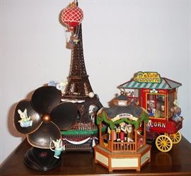 Enesco working music box figurines