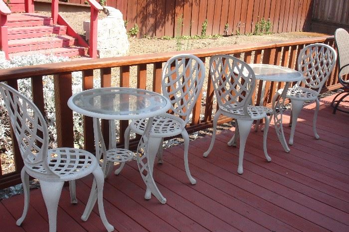 Bistro tables & chairs
