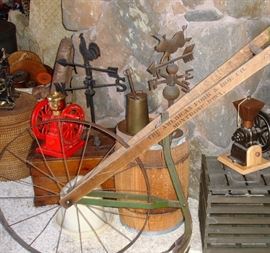 Decorative hand tiller