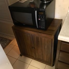 50% OFF MICROWAVE= $12.50 AND MICROWAVE CART 50% OFF= $12.50