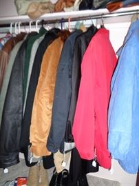 Assorted coats