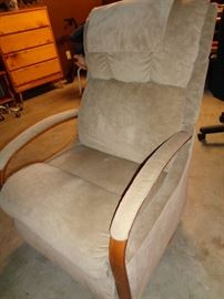 Recliner, rocker AND swivels ... great condition