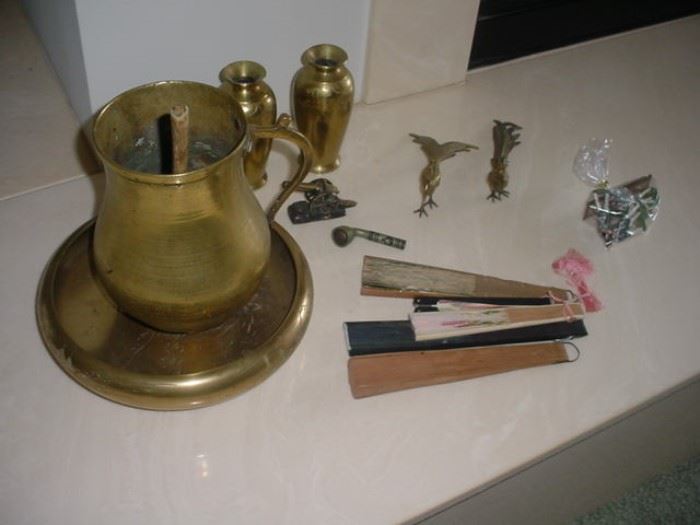 Brass and other collectibles