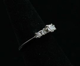 14K Gold and Diamond Ring