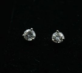 Diamond Stud Earrings