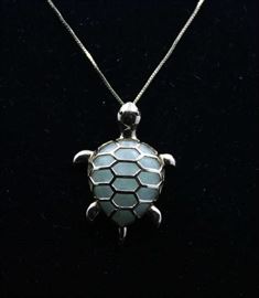 10K Gold Charm on 14K Gold Chain