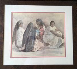 Museum Framed Print by Zuniga