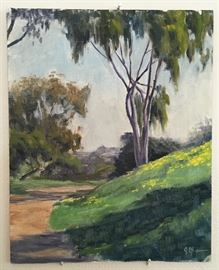 "Approaching Spring", 10" x 8" Oil on Board, by Joe Manaro