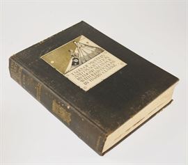 Edgar Allen Poe "Tales of Mystery and Imagination" Hardcover Book: A hardcover book titled Tales of Mystery and Imagination by Edgar Allan Poe. This book features Illustration by Harry Clarke, and is published by Tudor Publishing Co. New York, 1933. It is also printed and bound by JJ Little & Ives Company, New York. This collection features twenty-nine Edgar Allan Poe’s tales including The Fall of the House of Usher.