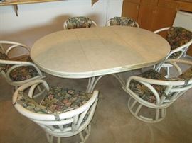 Bamboo Table and Chairs