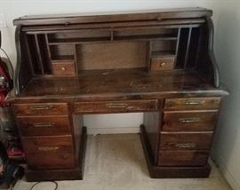 working roll top desk