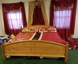 Beautiful king size bed