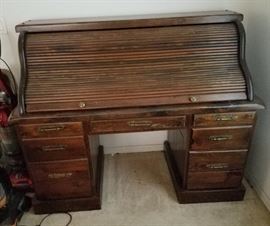 working roll top desk