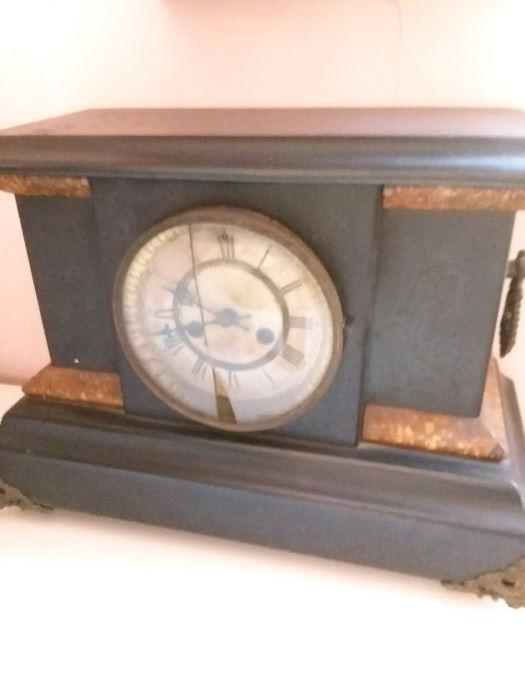 Antique mantle clock..