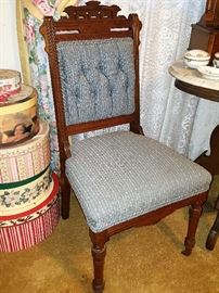 Ladies Eastlake Parlor Chair