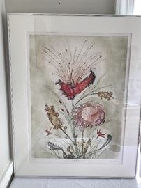 Original etching by Georges Vial.  Signed and numbered  with certificate of authenticity. 