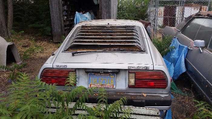 1983 nissan 280zx turbo, needs work, clean title, current registration